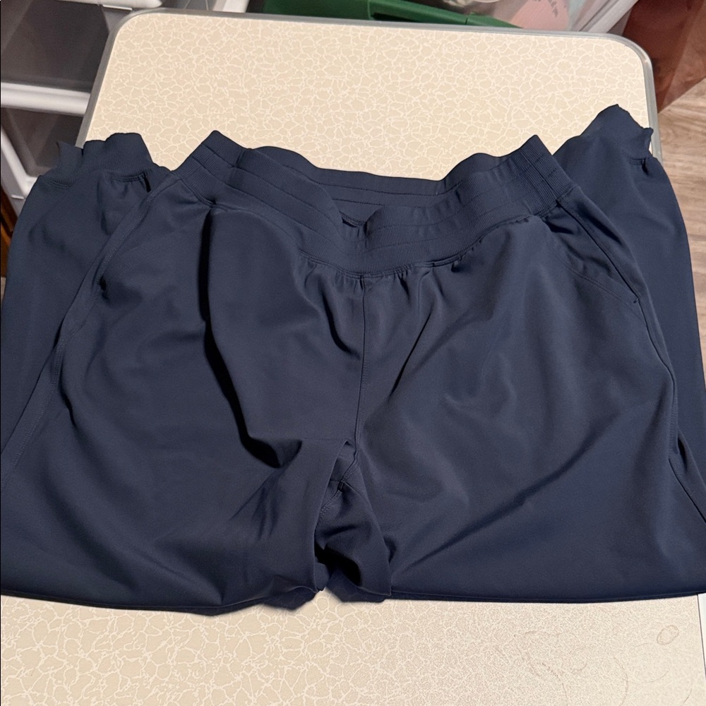 Lane Bryant Women's Dark Blue Stretchy Jogger